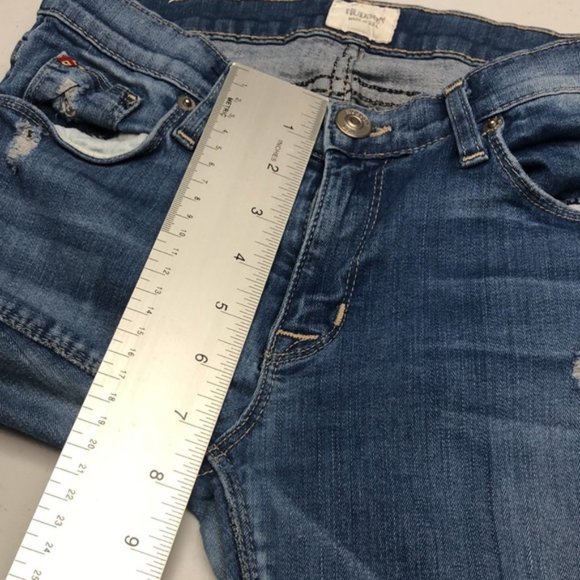 PREMIUM HUDSON KRISTA SUPER SKINNY JEANS 27x30 MADE IN USA 🇺🇸 - Picture 10 of 12